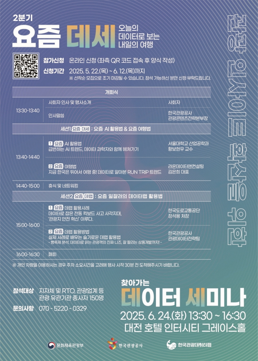 요즘 데세...데이터로 떠나는 여행의 미래