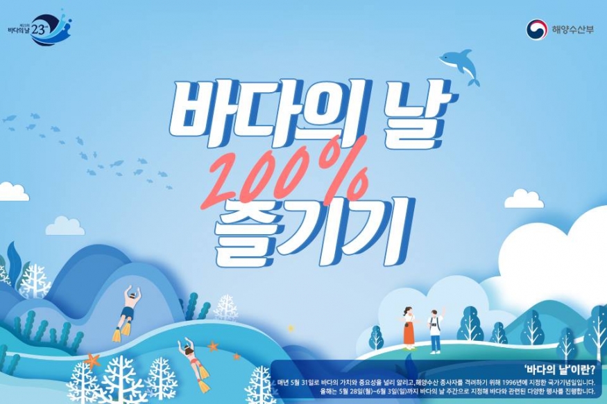 2021년 바다의 날은 조선 · 해양관광 거점도시, 경남 거제 선정