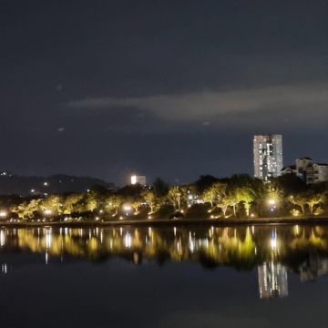 진주 망경동 남강둔치 야경, 얼마나 예쁘길래