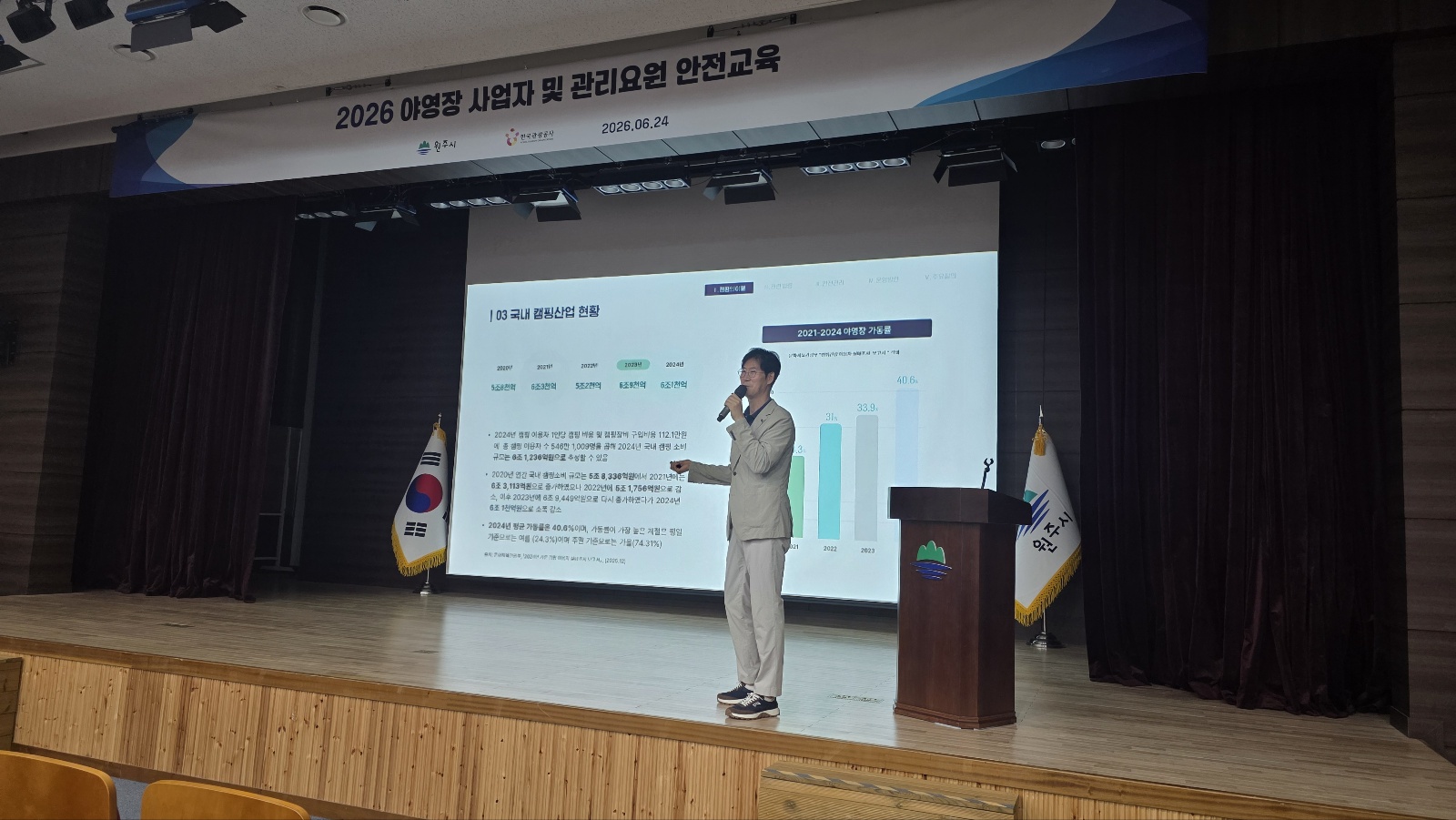 폭우·화재도 막는다…원주, 캠핑 안전부터 다시 점검했다