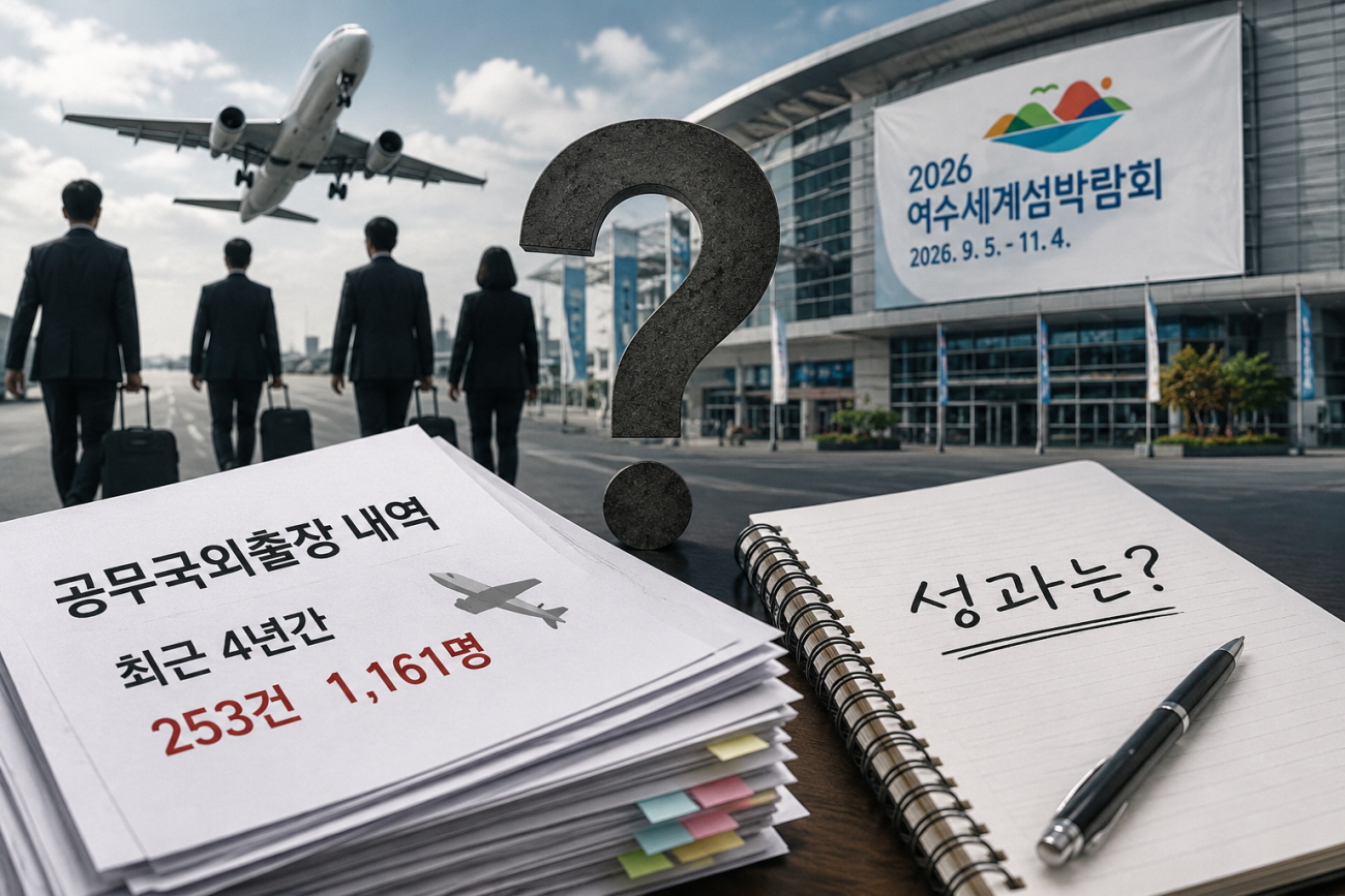 [데스크칼럼] 오사카만 몇 번 갔나… 여수시는 성과로 답해야