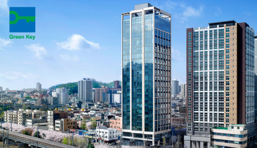 AC 호텔 서울 금정 환경 분야 국제 인증 \'그린키\' 획득.png