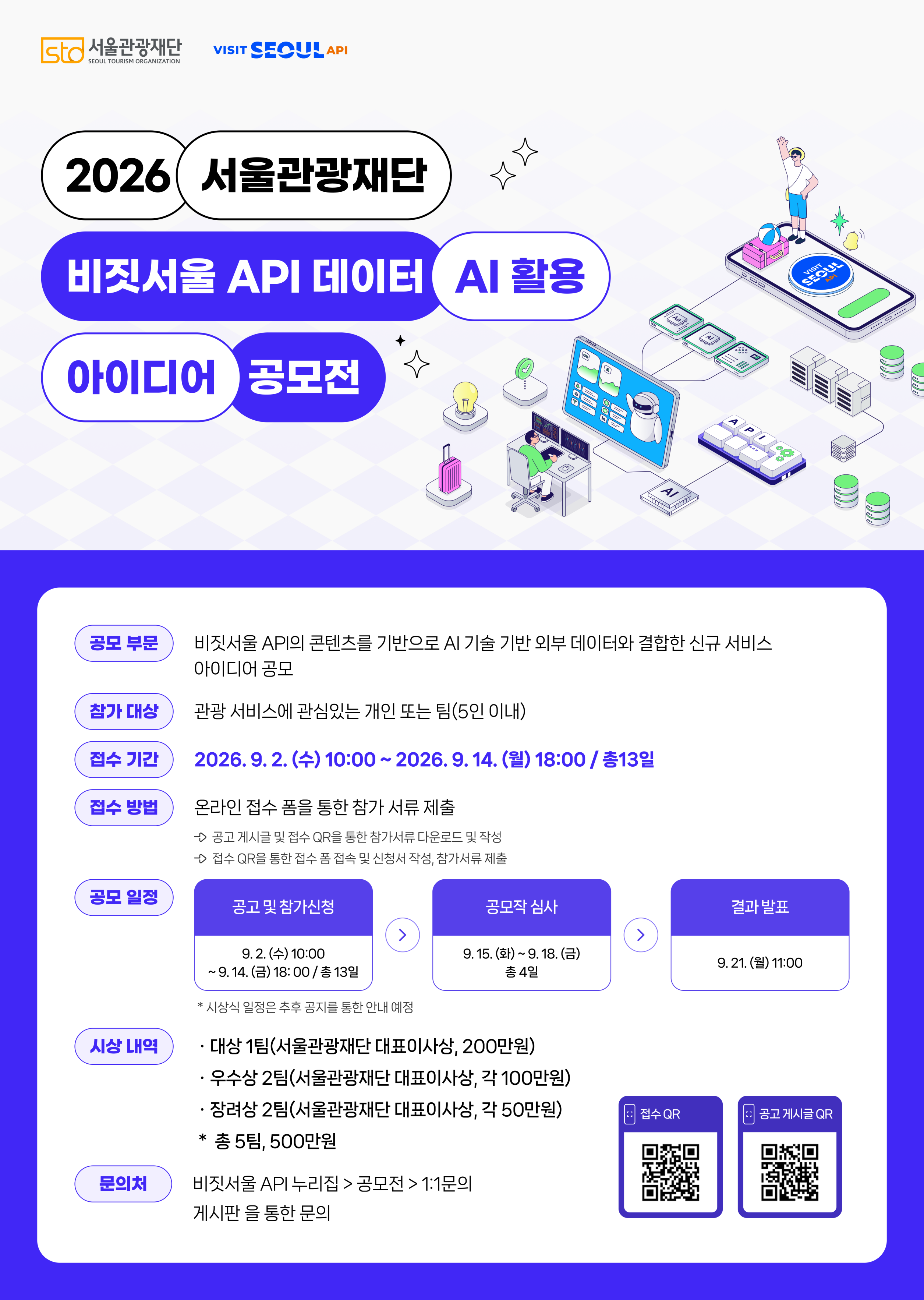 서울여행 바꿀 AI 찾는다…아이디어 상금 500만원